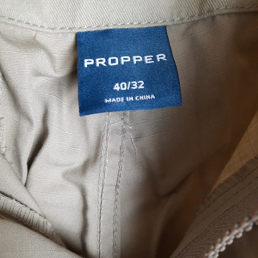 Propper NWT Khaki Ripstop Tactical Pant Tan SZ 40x32